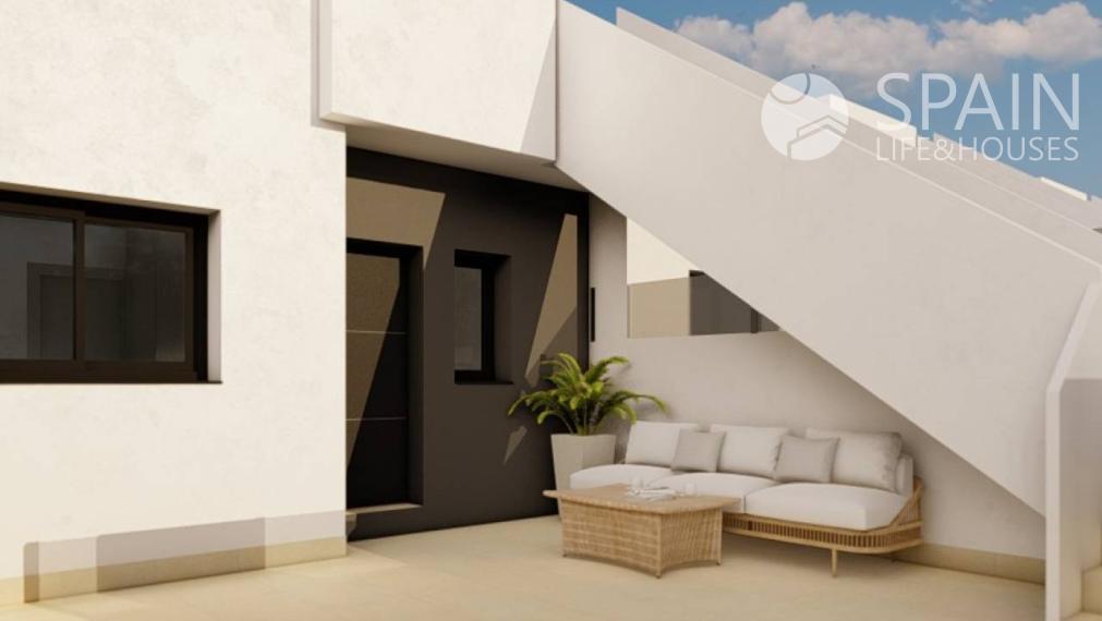 New build villa near the sea in Pilar de la Horadada, Alicante, Costa Blanca, Spain