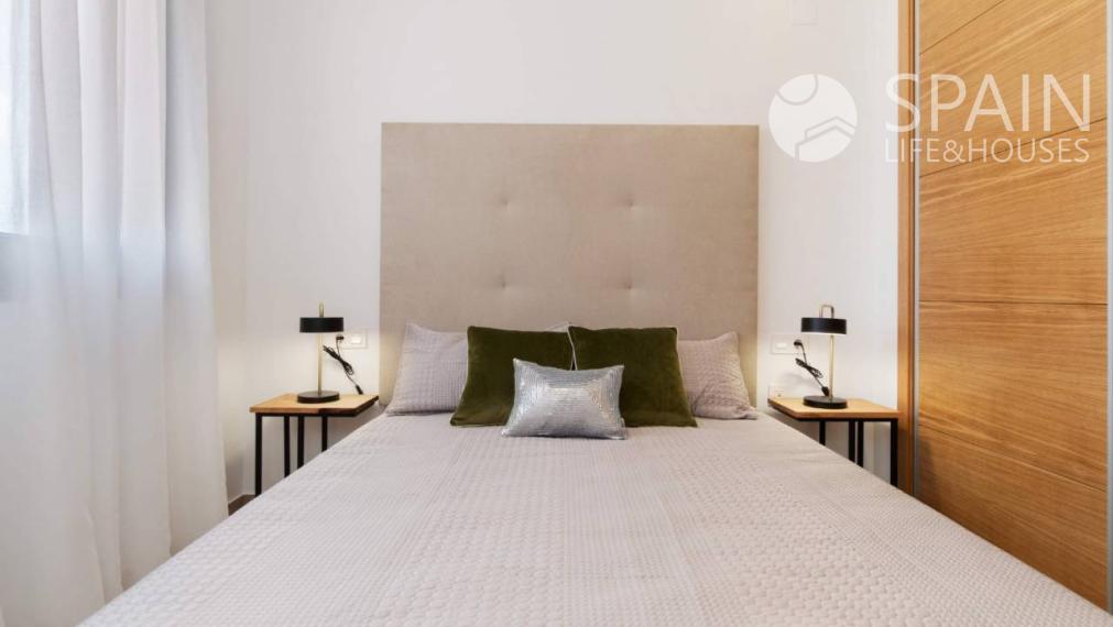 New construction first floor bungalows with 2 bedrooms in Torrevieja, Alicante