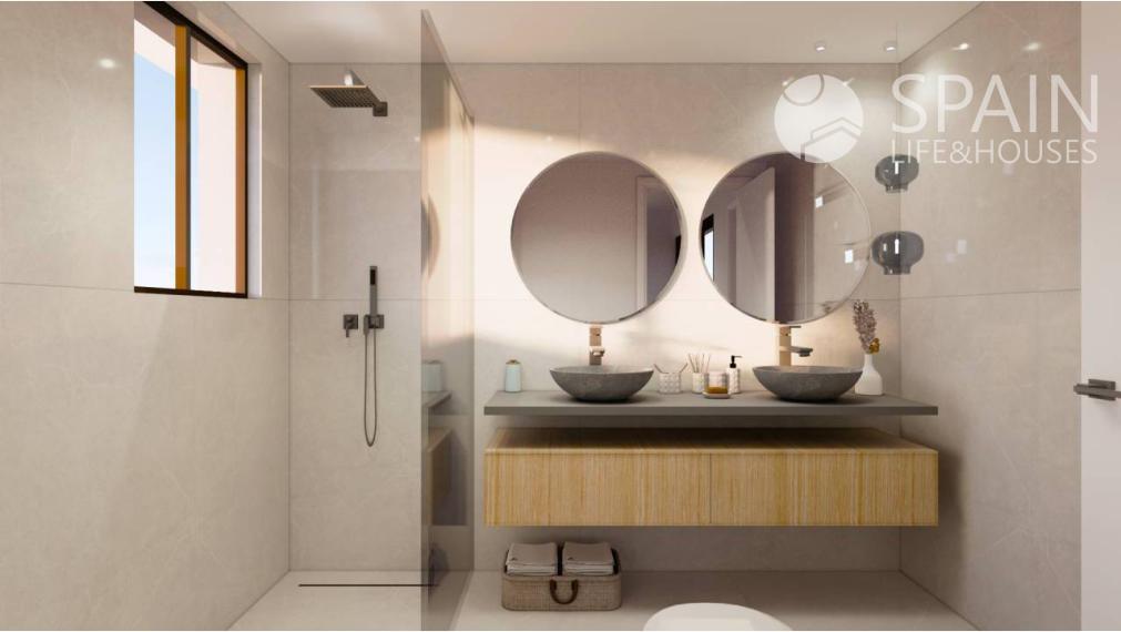 Semi-detached new build penthouse with solarium in Pilar de la Horadada, Alicante