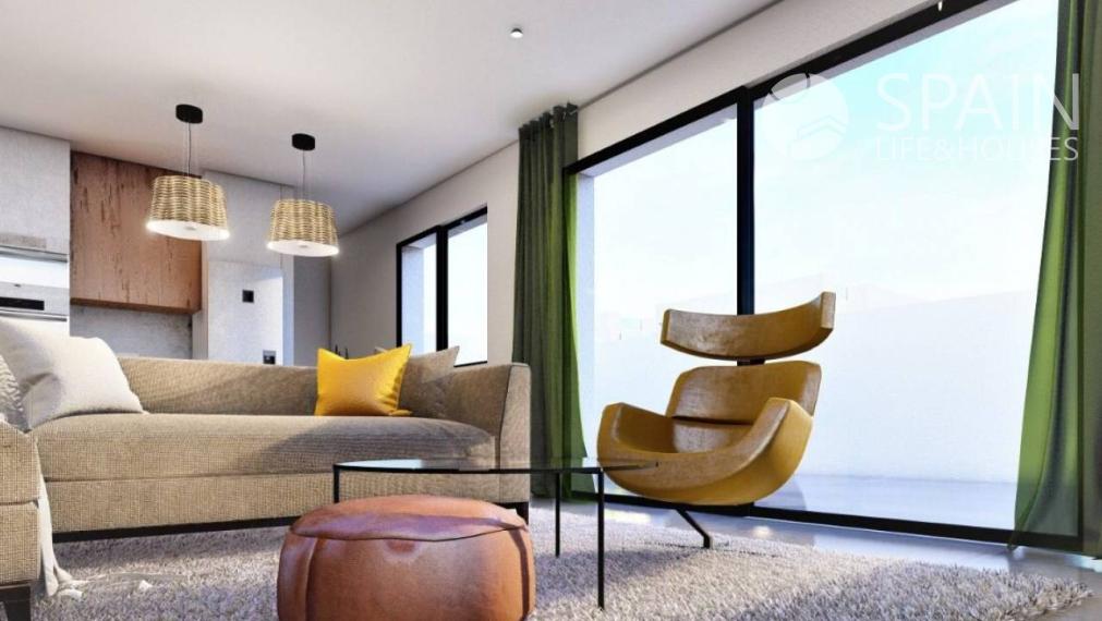 New construction villa with private pool in Pilar de la Horadada, Alicante, Costa Blanca, Spain