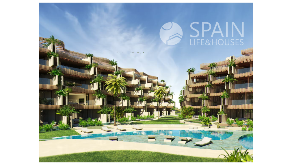 1st line of the beach: New luxury apartments "HOO-POE" on the coast of Castellón on the seafront