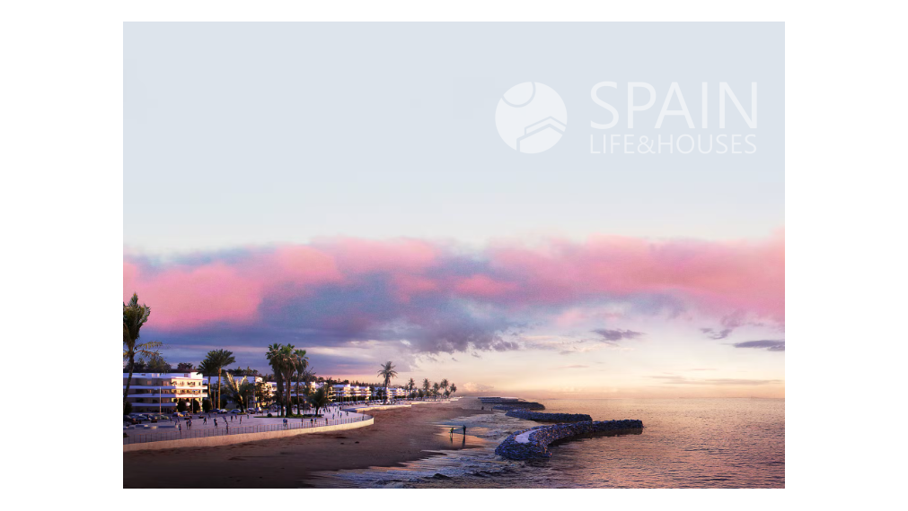 1st line of the beach: New luxury apartments "HOO-POE" on the coast of Castellón on the seafront