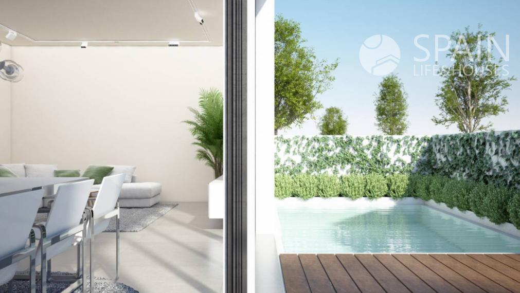 Luxury townhouse of new construction in Pilar de la Horadada 2km from the sea. Delivery July 2022