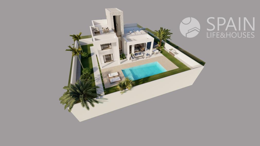 LAST VILLA! Fantastic luxury sunny villas located in the area of Benidorm-Finestrat. Delivery in 24 months