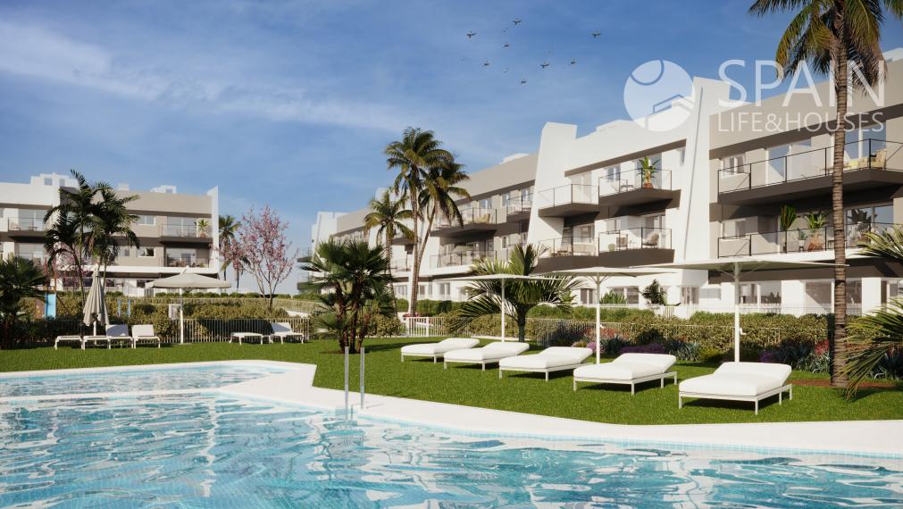 NEW FANTASTIC APARTMENTS  IN GRAN ALACANT, 3 km from the beach, 20 minutes from Alicante, Costa Blanca