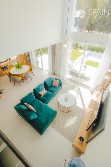 Magnificent villas 3-4km from the beach, in Finestrat, next to Benidorm. Delivery SEPT 2022