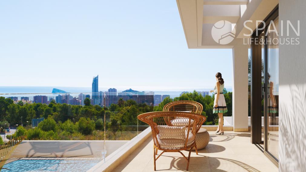 3/4 bedroom Villa for Sale in Finestrat/Benidorm- 2,5km from the beach- delivery 2023
