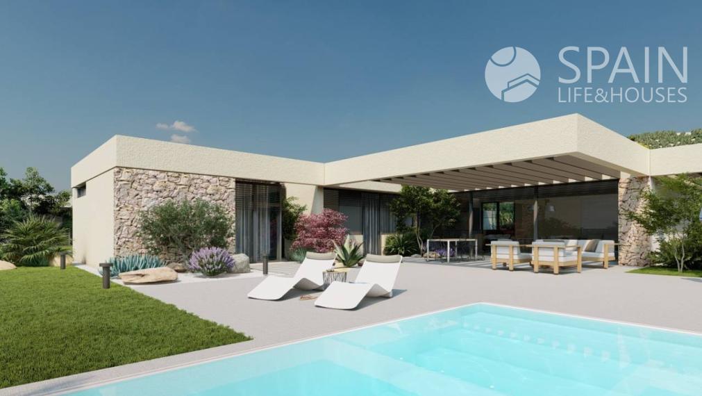 New construction villa in Altaona Golf, Murcia, 15 minutes from the beach and 2 km from the golf course