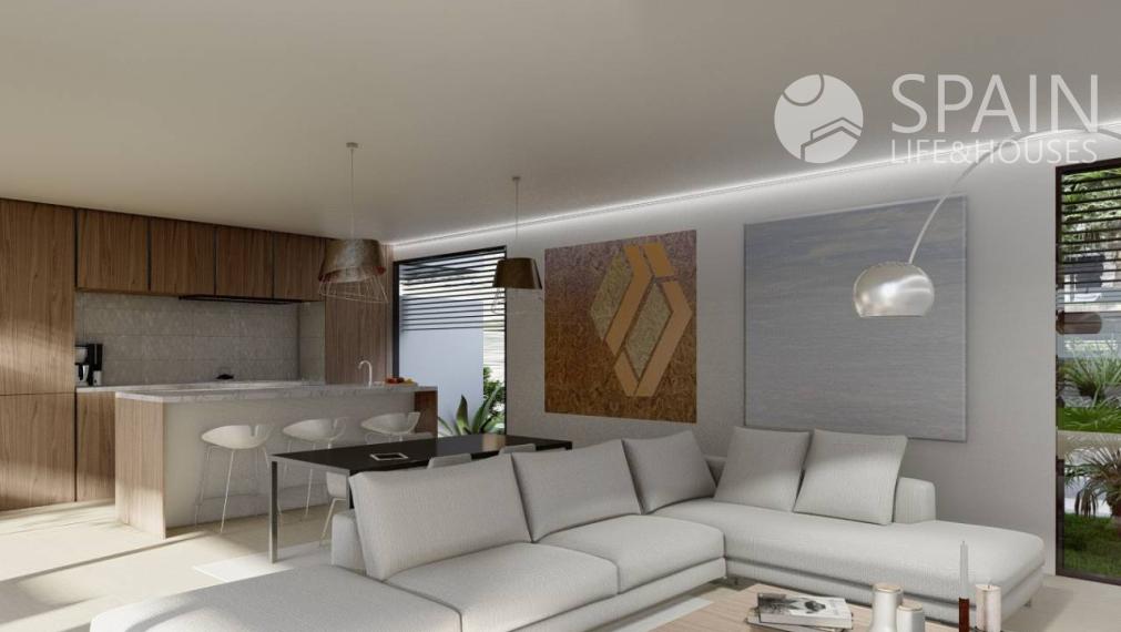 New construction villa in Altaona Golf, Murcia, 15 minutes from the beach and 2 km from the golf course