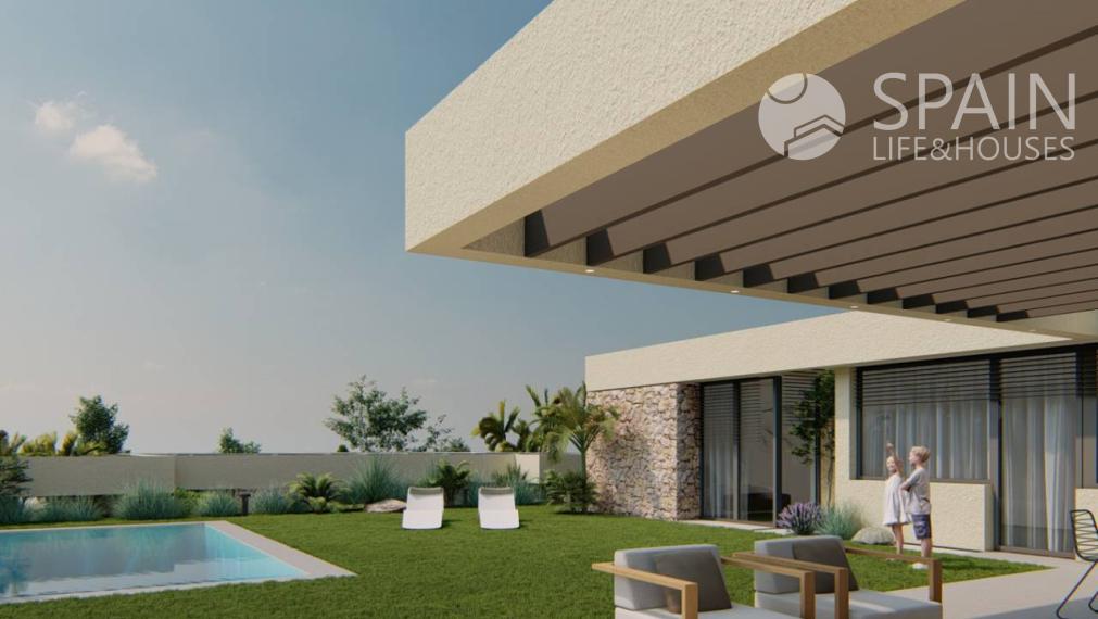New build villa in Altaona Golf, Murcia, 15 minutes from the beach and 2 km from the golf course.
