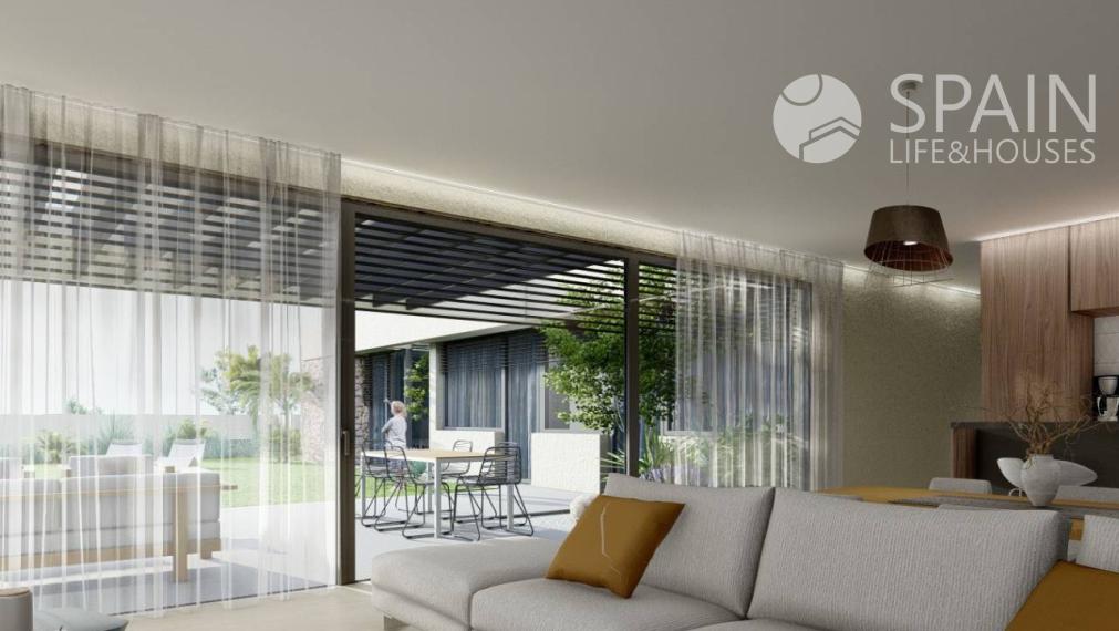 New build villa in Altaona Golf, Murcia, 15 minutes from the beach and 2 km from the golf course.