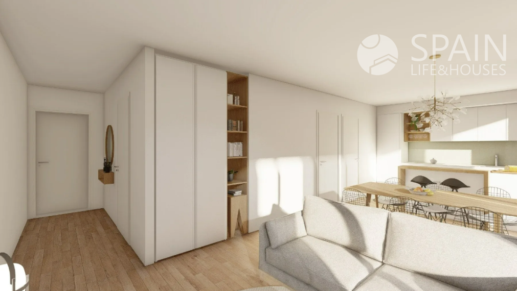 New construction in the center of Denia with magnificent views of Montgó, Costa Blanca north