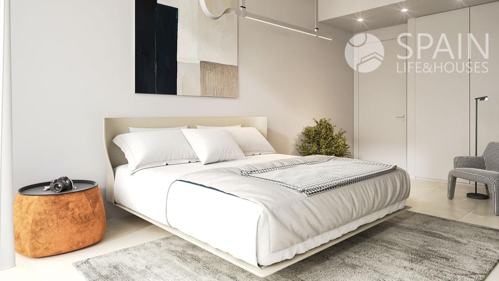 Magnificent apartments in Finestrat with huge terraces of 40m2 with brutal sea views.