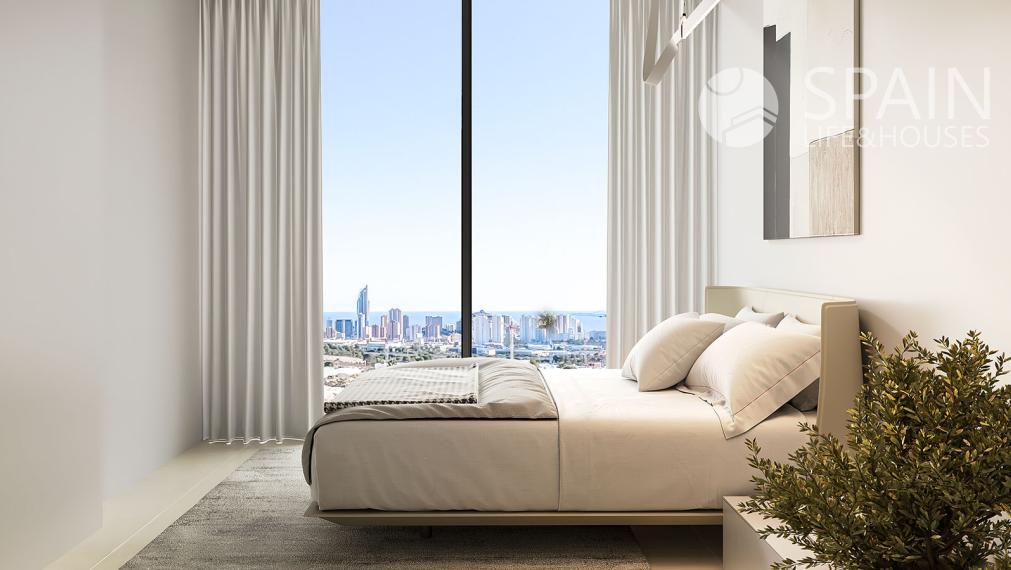 Magnificent apartments in Finestrat with huge terraces of 40m2 with brutal sea views.