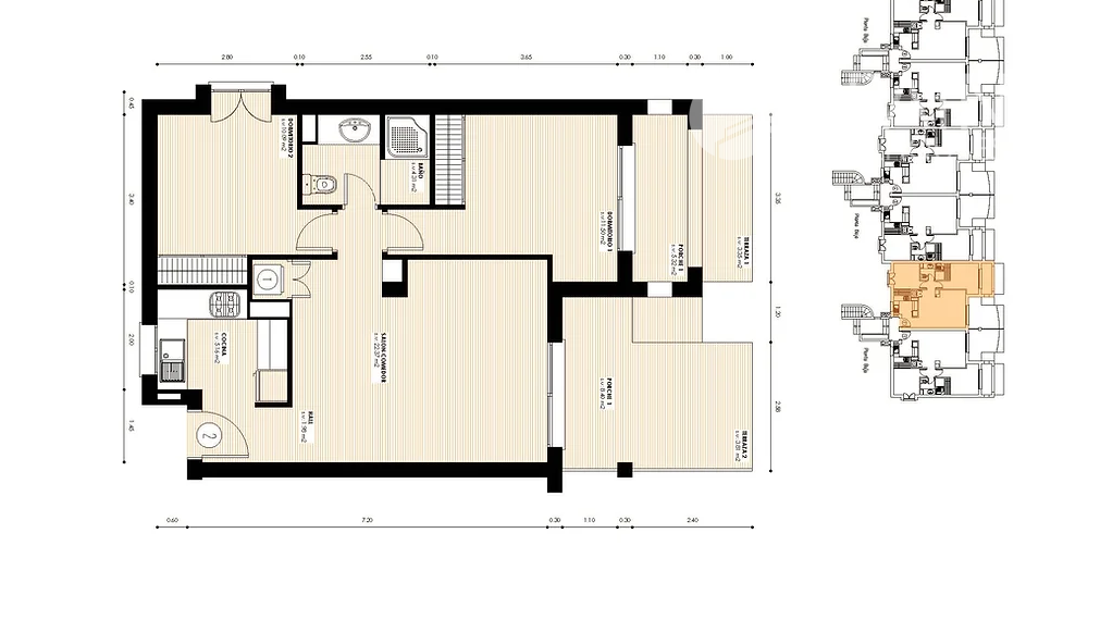 Beautiful new apartments in wonderful Denia, 2km from the beach.