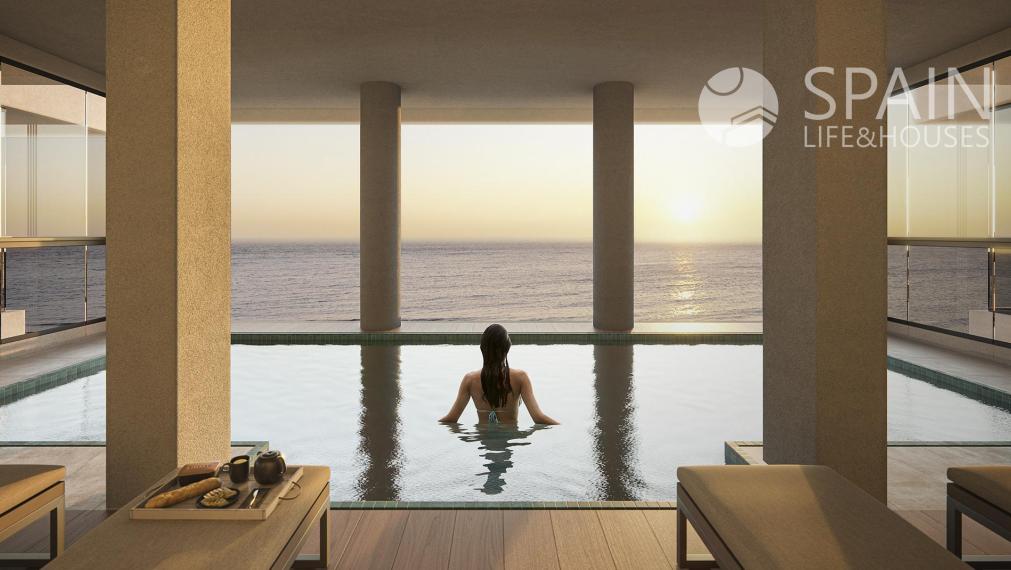 New development of apartments with majestic views and with all the facilities in Calpe