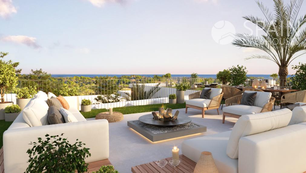 Residencial Maravilla: Exclusive Homes with Private Garden and Sea Views in Polop