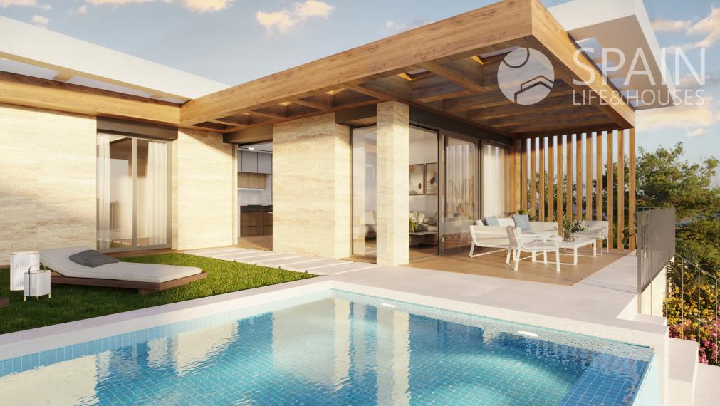 Residencial Maravilla: Exclusive Homes with Private Garden and Sea Views in Polop