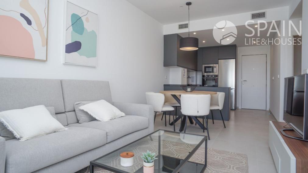 New development Marina Vista of 2 or 3 bedrooms in Torrevieja