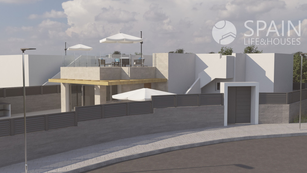 New construction villa with swimming pool in Polop de la Marina