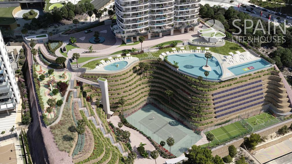 Ikonický mrakodrap v Benidorme – bývanie na vrchole Európy