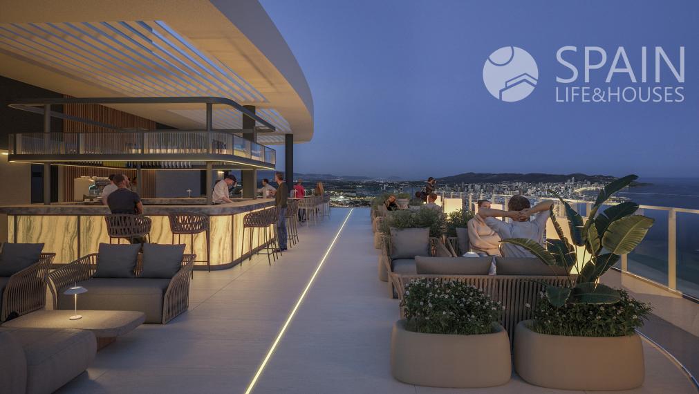 Ikonický mrakodrap v Benidorme – bývanie na vrchole Európy