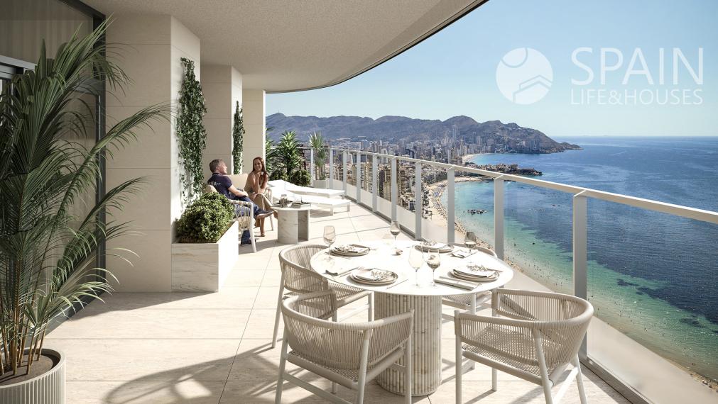 Ikonický mrakodrap v Benidorme – bývanie na vrchole Európy