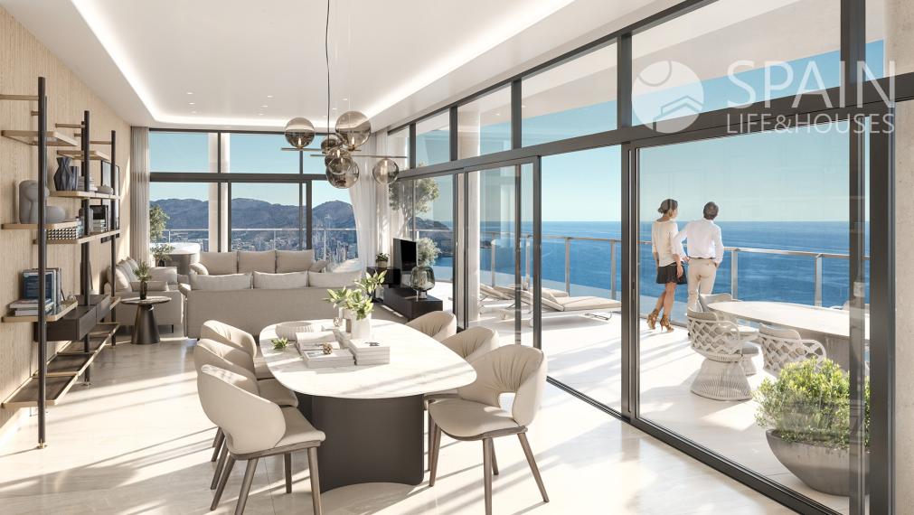 Ikonický mrakodrap v Benidorme – bývanie na vrchole Európy