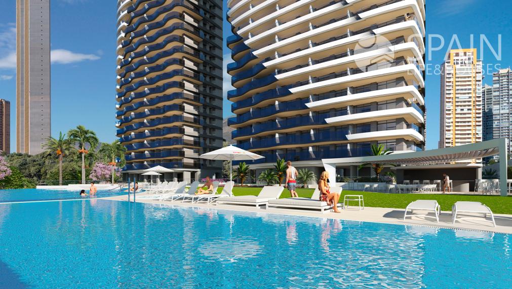 Panoramatická veža – moderné bývanie pri Playa de Poniente