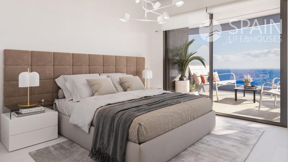 Azúrová Panorama – exkluzívne apartmány pri pláži La Fossa v Calpe