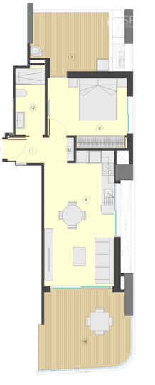 Azúrová Panorama – exkluzívne apartmány pri pláži La Fossa v Calpe
