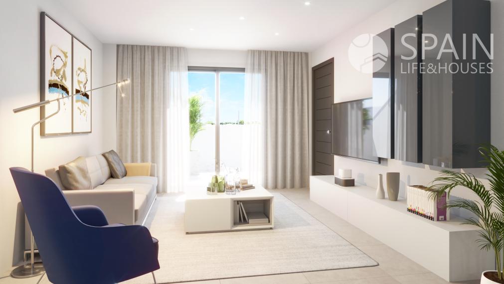 Moderné bungalovy v San Pedro del Pinatar, Murcia