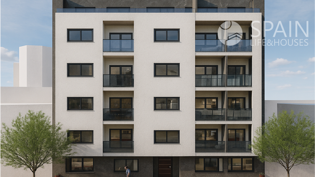 Moderný rezidenčný komplex pri mori v Torrevieje