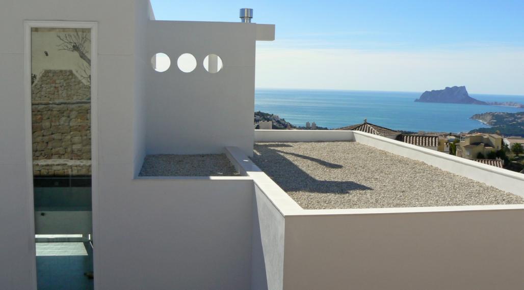 Supreme modern villa in Cumbre del Sol with sea views