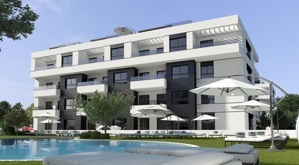 Magnificent new residential apartments in Torrevieja (Alicante) next to the sea