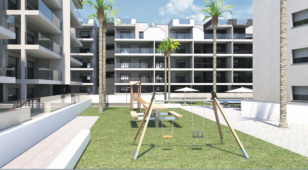 Spectacular new apartments next to the beach of Los Narejos in Torrevieja; Costa Blanca. Delivery date March 2023