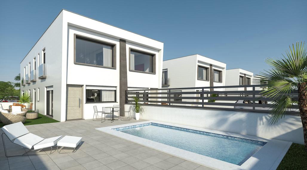 LEV-ANTE Project. Magnificent new bungalows 5 minutes from the beach, in Alicante.. The project will be completed in early 2024