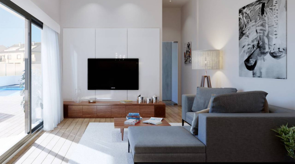 New construction villa with private pool and 3km from the beach in San Javier, Murcia. Delivery in December 2022