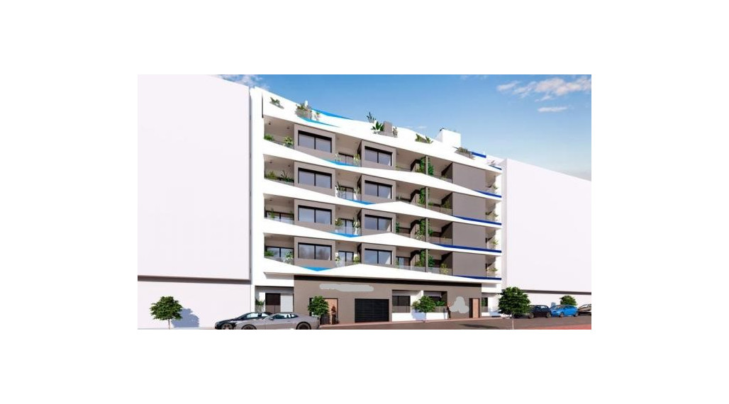 Spectacular new project 600 meters from the beach in Torrevieja