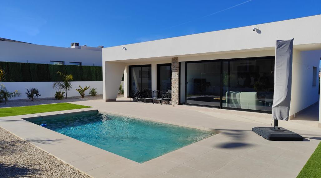 VILLA SELESTE. New detached villas with private pool in inland, Calasparra, Murcia