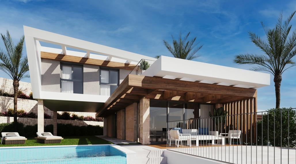 Residencial Maravilla: Exclusive Homes with Private Garden and Sea Views in Polop