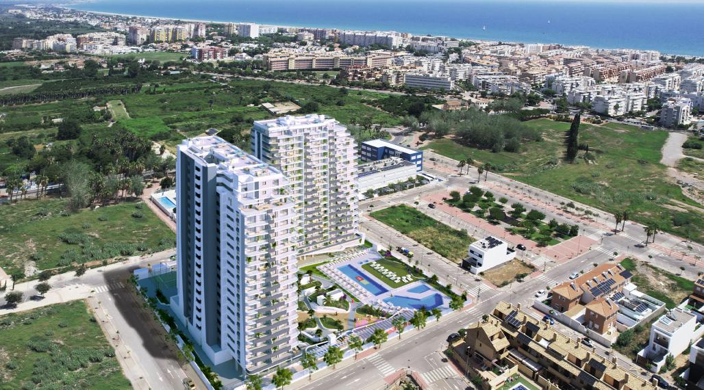 Moderné apartmány pri mori vo Valencii