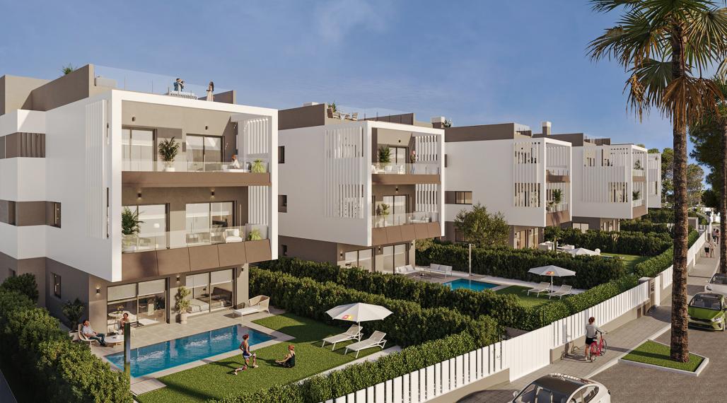 Exkluzívne apartmány a duplexy pri mori v Colonia de Sant Jordi, Mallorca