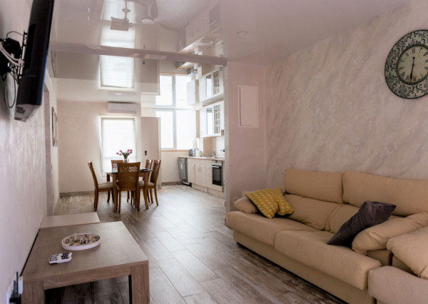 For rent beautiful, renovated 3 rooms apartment close to the center of Denia and the sea, Costa Blanca