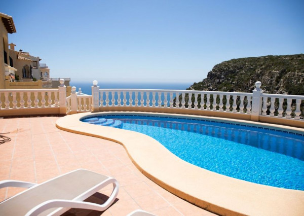 Luxusná vila s priamym výhľadom na more, Benitachell, Cumbre del Sol, Costa Blanca