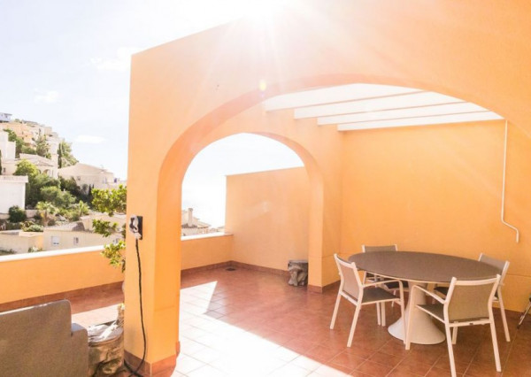Veľký 4-izbový apartmán s obrovskou terasou a výhľadom na more, Benitachell, Cumbre del Sol,  Costa Blanca