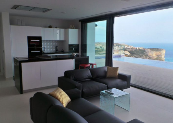 Dreamy modern luxury villa with sea view, Cumbre del Sol,  Benitachell, Costa Blanca