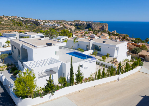 Modern villa in Benitachell; Cumbre de Sol with private pool and sea views Costa Blanca North