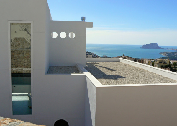 Supreme modern villa in Cumbre del Sol with sea views