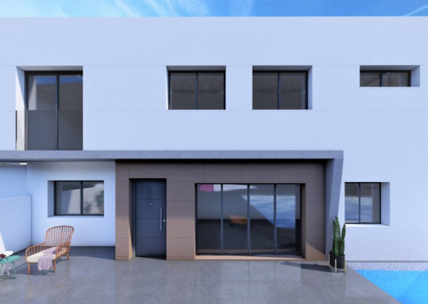 Novostavba vily s vlastným bazénom v Pilar de la Horadada, Alicante, Costa Blanca